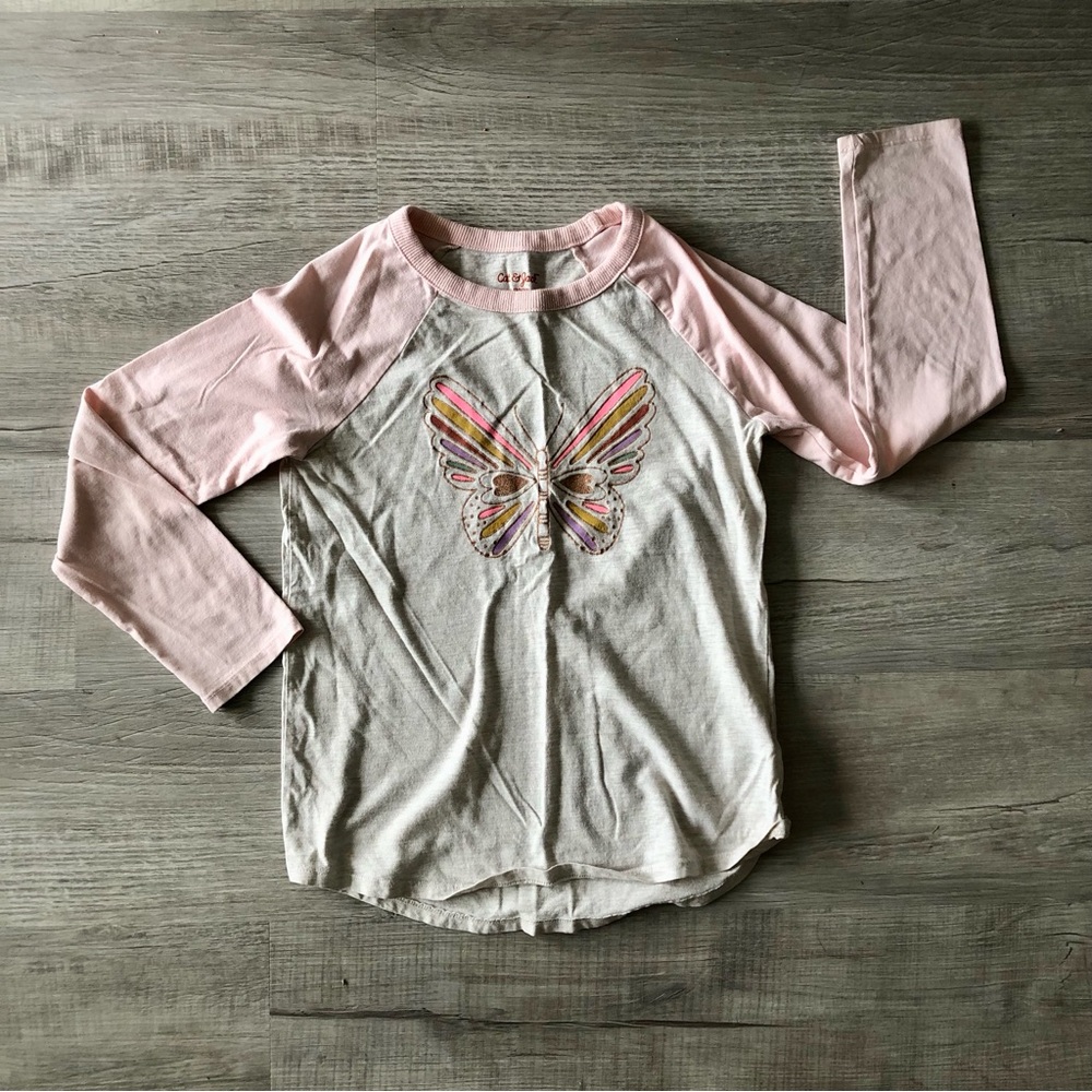Cat and Jack long sleeve tee. Large